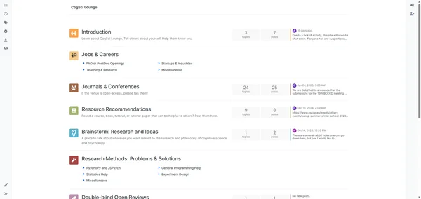 CogSciLounge Research Forum