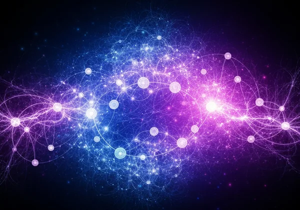 Abstract visualization of brain activity during cognitive testing